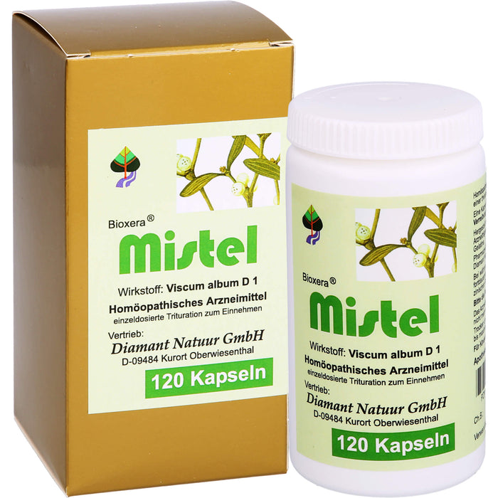 Mistel Bioxera Kapseln, 120 St KAP