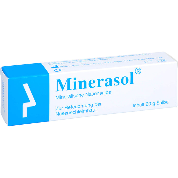 Minerasol mineralische Nasensalbe zur Befeuchtung der Nasenschleimhaut, 20 g Ointment