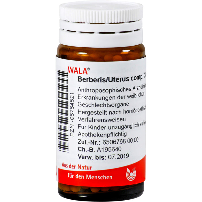 WALA Berberis/Uterus comp. Globuli, 20 g Globules