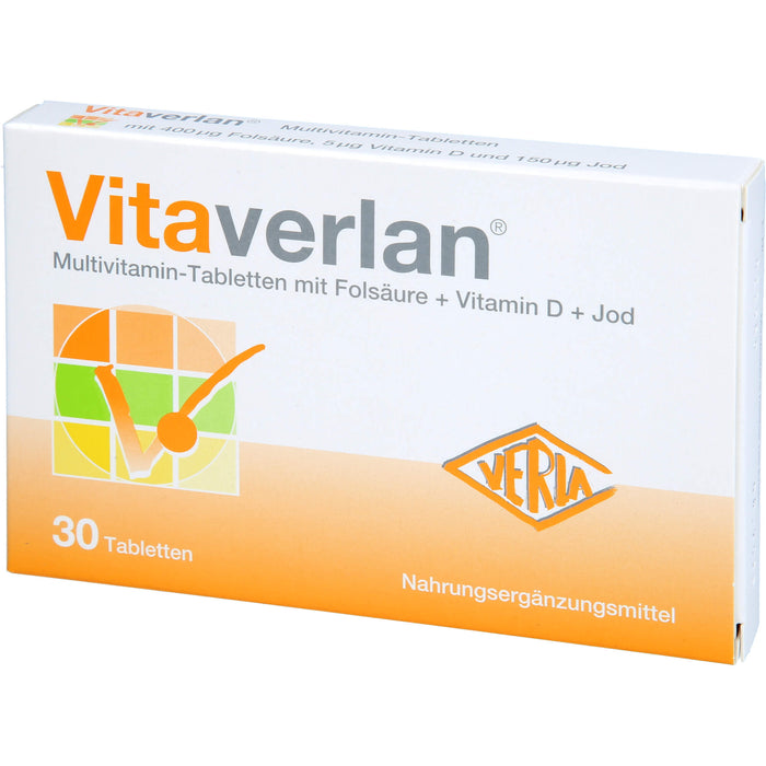 Vitaverlan Tabletten, 30 pc Tablettes