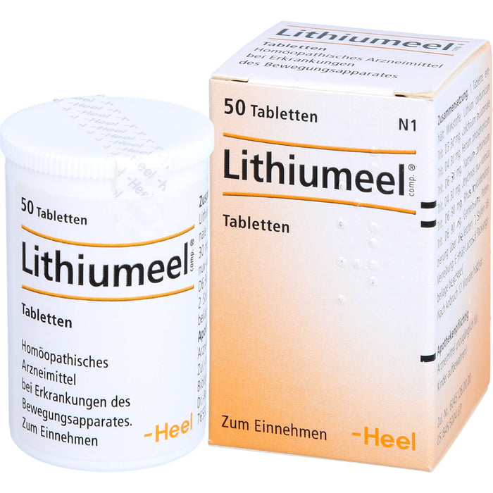 Lithiumeel comp. Tabletten, 50 pc Tablettes