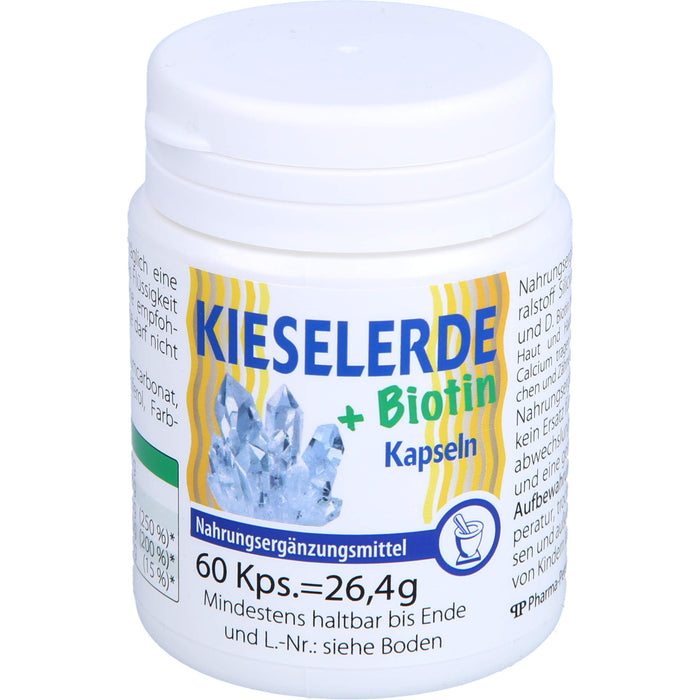 Canea Pharma Kieselerde + Biotin Kapseln, 60 St. Kapseln