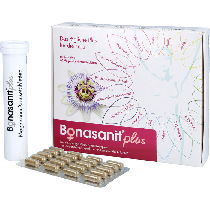 Bonasanit plus Kapseln und Brausetabletten, 1 St. Kombipackung