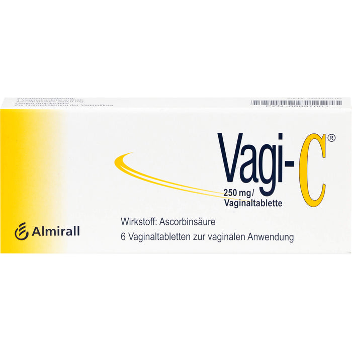 Vagi-C Vaginaltabletten, 6 pc Tablettes