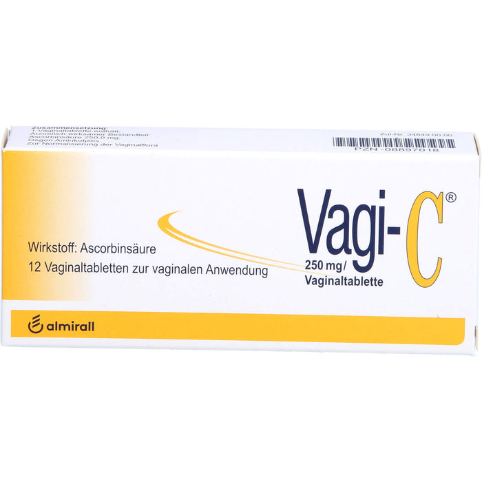 Vagi-C Vaginaltabletten, 12 pcs. Tablets