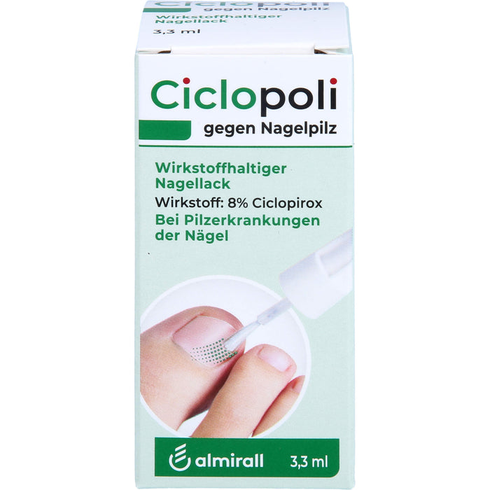 Ciclopoli Nagellack gegen Nagelpilz, 3.3 ml Lösung