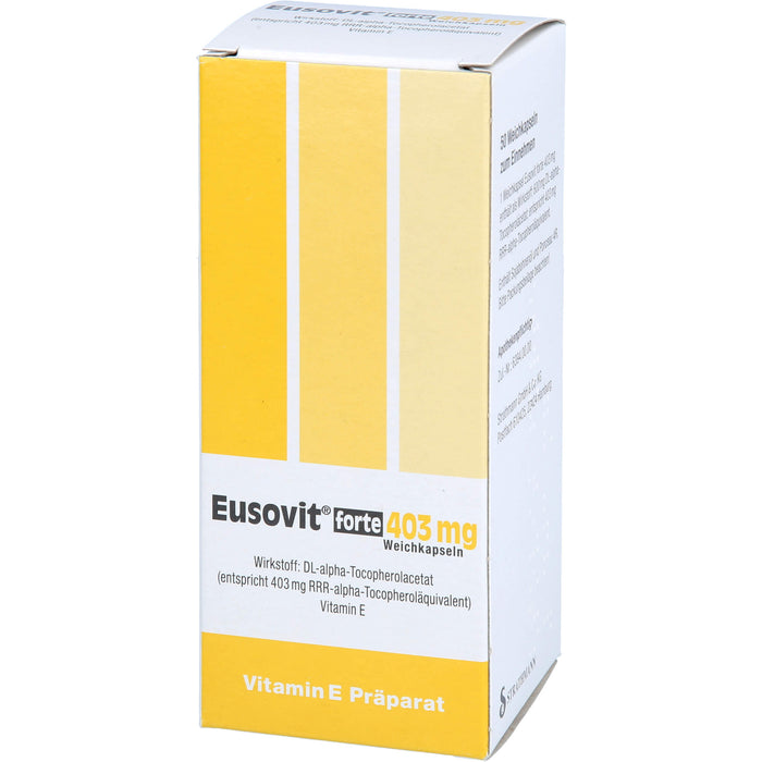 Eusovit forte 403 mg, Weichkapseln, 50 St WKA