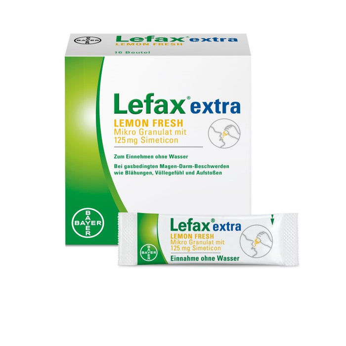 Lefax extra Lemon Fresh, 16 pcs. Sachets