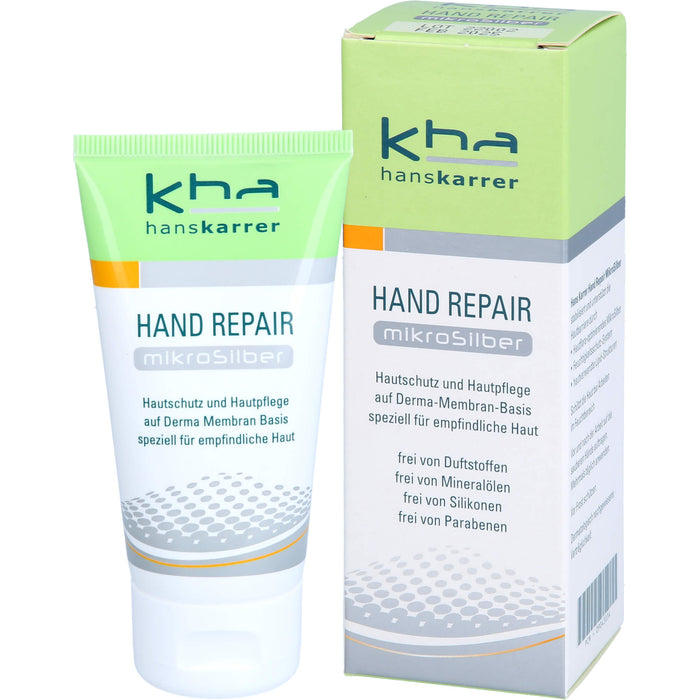 Hans Karrer Hand Repair Mikrosilber Creme, 50 ml Crème