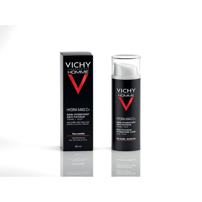 VICHY Homme Hydra Mag C+ Anti-Müdigkeit Feuchtigkeitspflege, 50 ml Cream