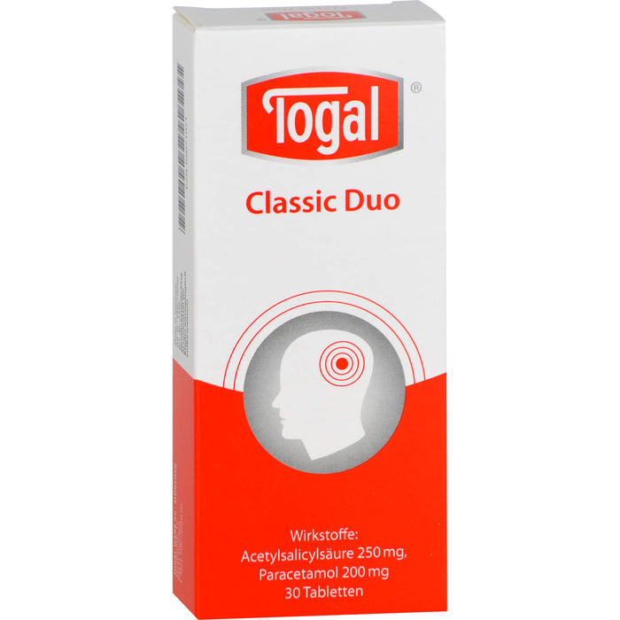 Togal Classic Duo Tabletten, 30 St. Tabletten