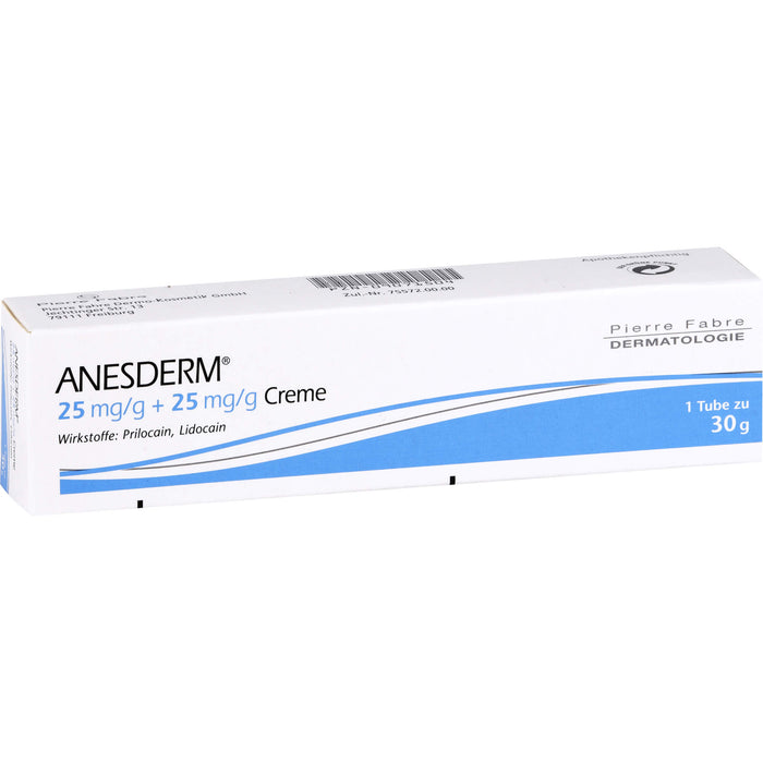 ANESDERM 25 mg/g + 25 mg/g Creme, 30 g Cream