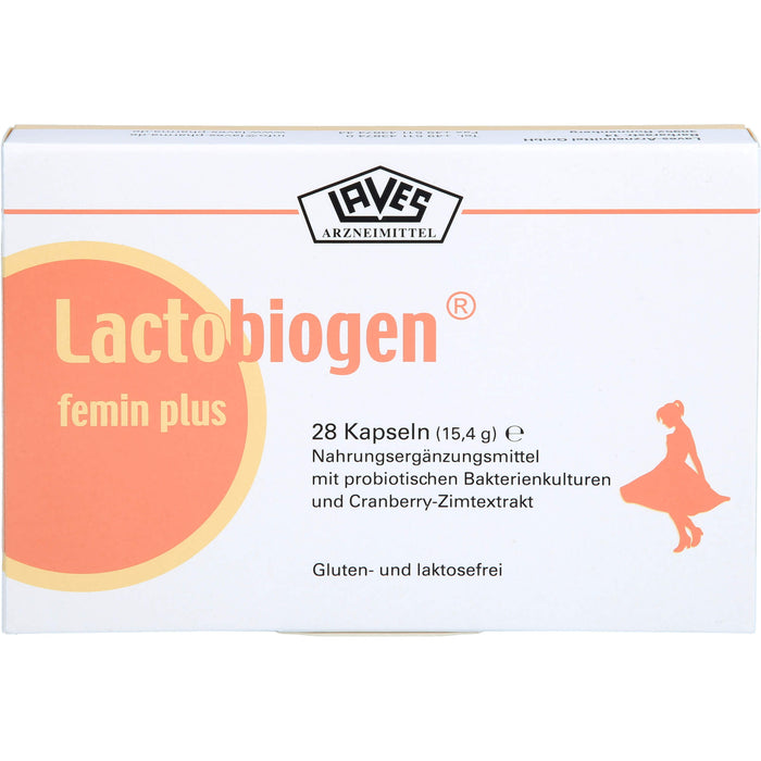 Lactobiogen femin plus, 28 pc Capsules