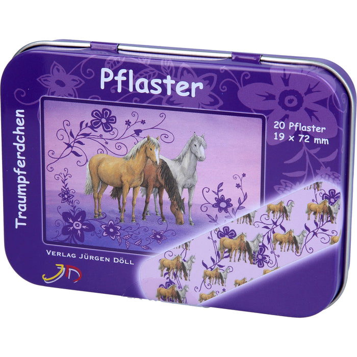 KINDERPFLASTER TRAUMPFERDCHEN - DOSE, 20 St PFL