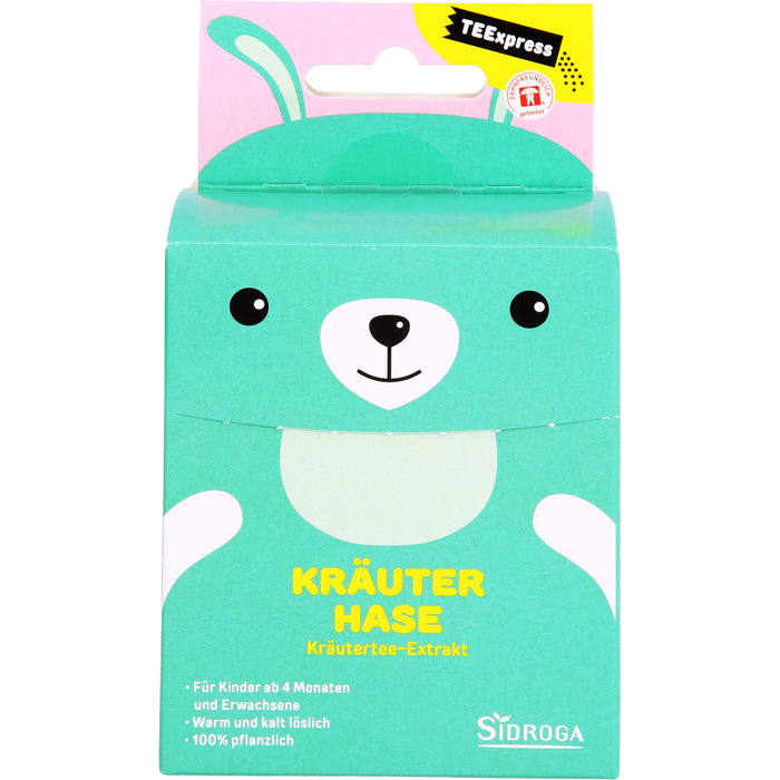 SIDROGA TEExpress Kräuter-Hase Kräutertee-Extrakt Beutel, 15 pcs. Filter bag