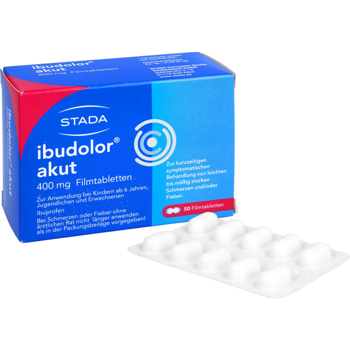 ibudolor akut 400 mg Filmtabletten, 50 pc Tablettes