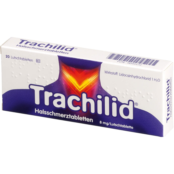 Trachilid Halsschmerztabletten, 20 pc Tablettes