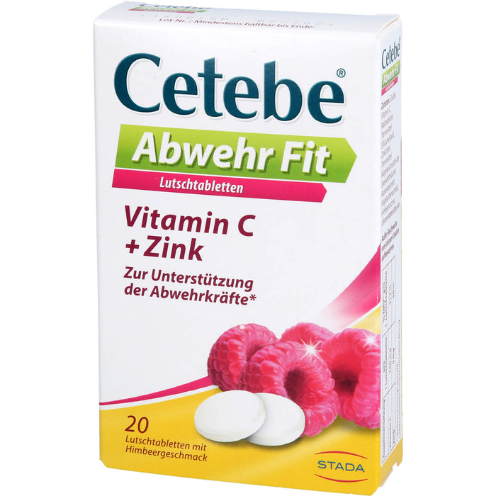 Cetebe Abwehr Fit Lutschtabletten, 20 pcs. Tablets