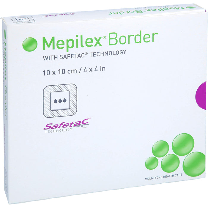 MEPILEX Border Schaumverband 10 x 10 cm, 5 St VER