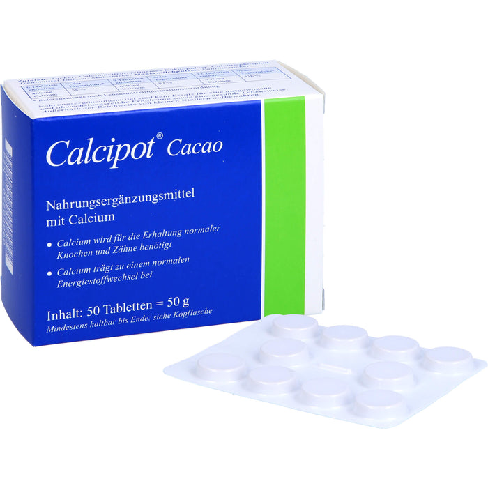 Calcipot Kautabletten, 50 pcs. Tablets