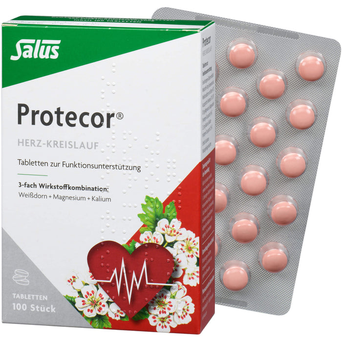 Salus Protecor Herz-Kreislauf Tabletten, 100 pc Tablettes