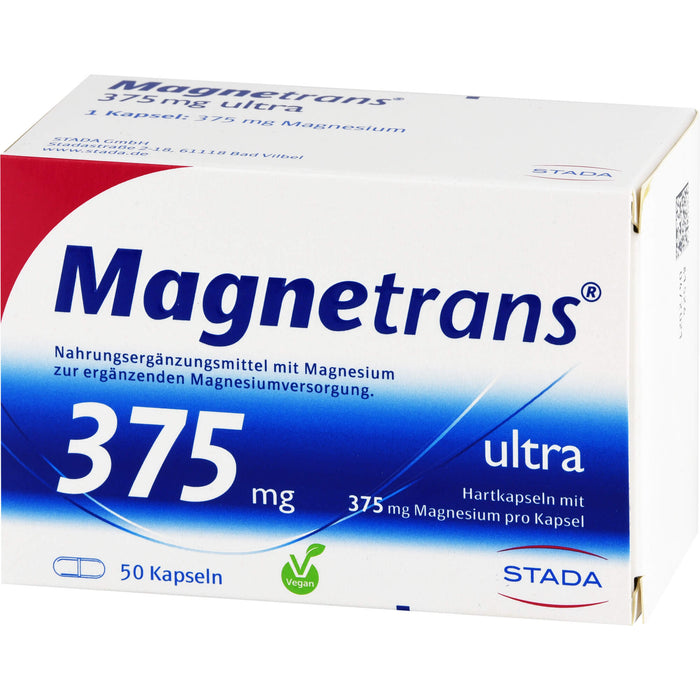 Magnetrans ultra 375 mg, 50 pc Capsules