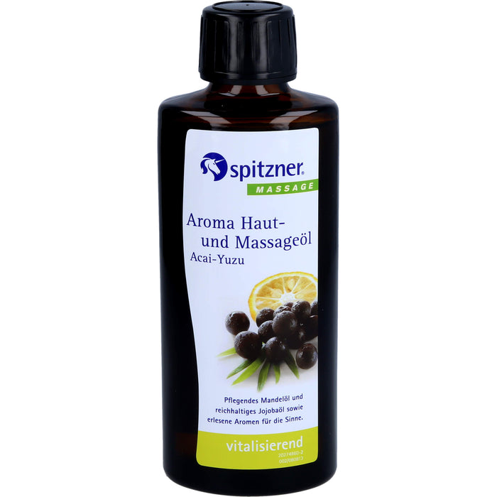 Spitzner Haut- u. Massageöl Acai-Yuzu, 190 ml OEL