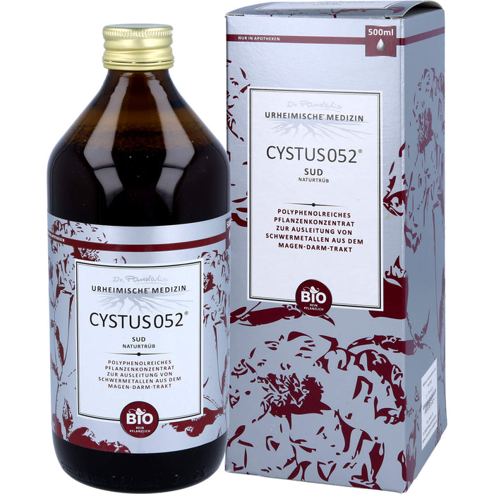 Dr. Pandalis Cystus 052 Sud naturtrüb Saft, 500 ml Lösung