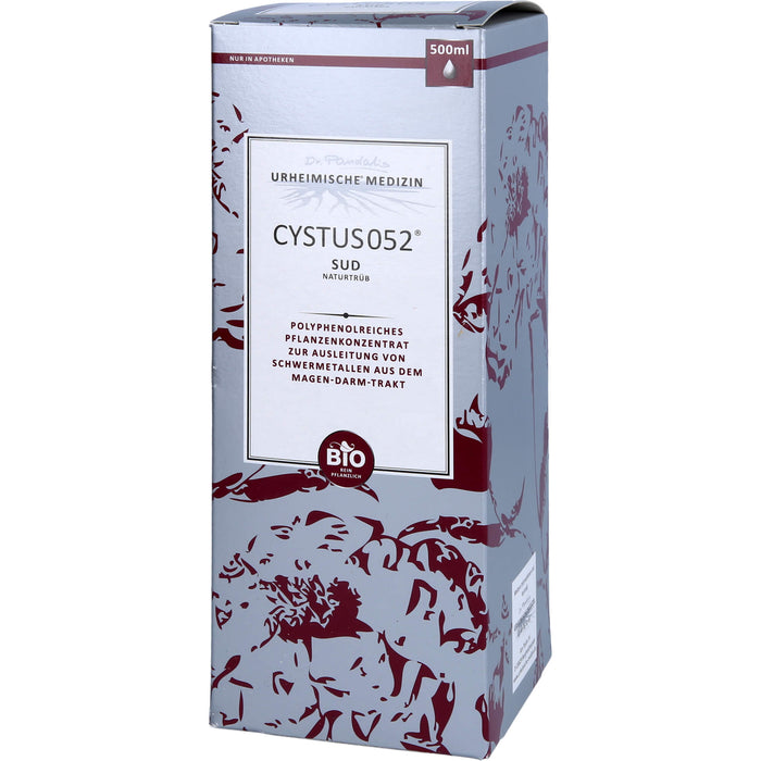 Dr. Pandalis Cystus 052 Sud naturtrüb Saft, 500 ml Solution