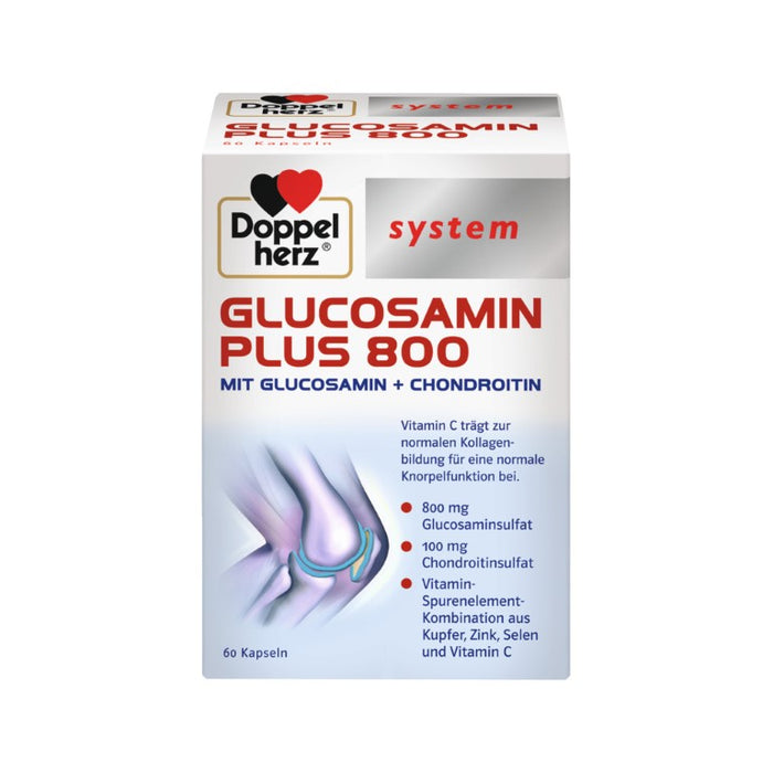 Doppelherz system GLUCOSAMIN 800 PLUS, 60 pc Capsules