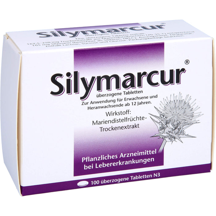 Silymarcur Tabletten bei Lebererkrankungen, 100 St. Tabletten