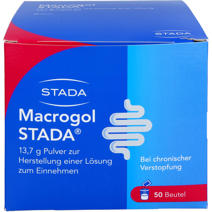 Macrogol STADA Pulver bei Verstopfung, 50 pc Sachets