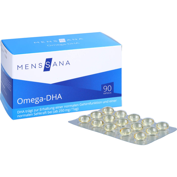 MensSana Omega-DHA Kapseln, 90 pc Capsules