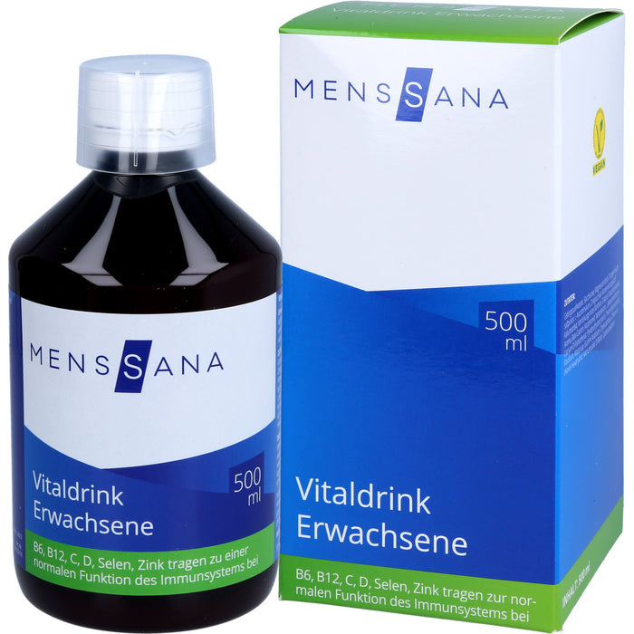 MensSana Vitaldrink Erwachsene, 500 ml Solution