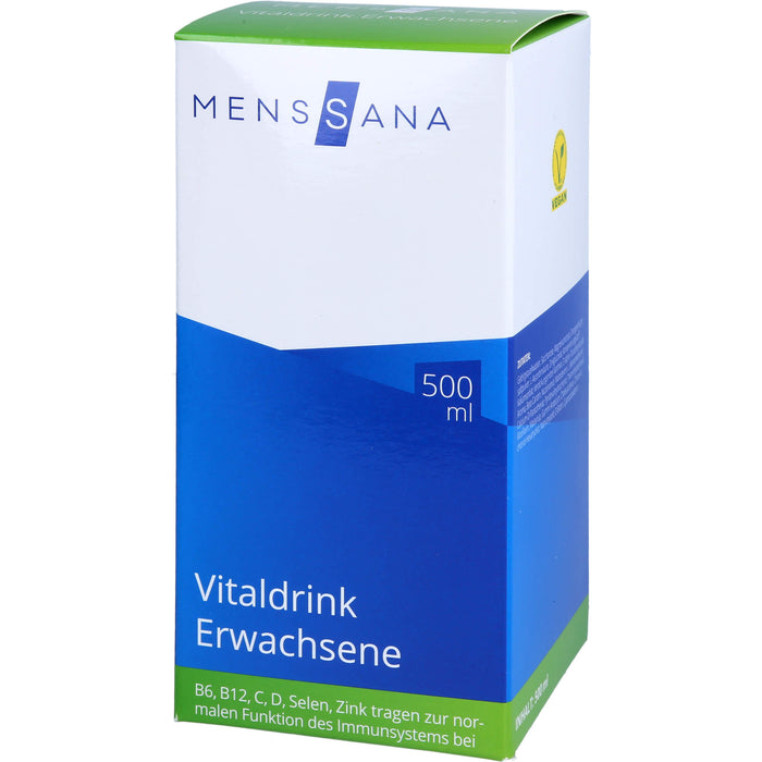 MensSana Vitaldrink Erwachsene, 500 ml Solution