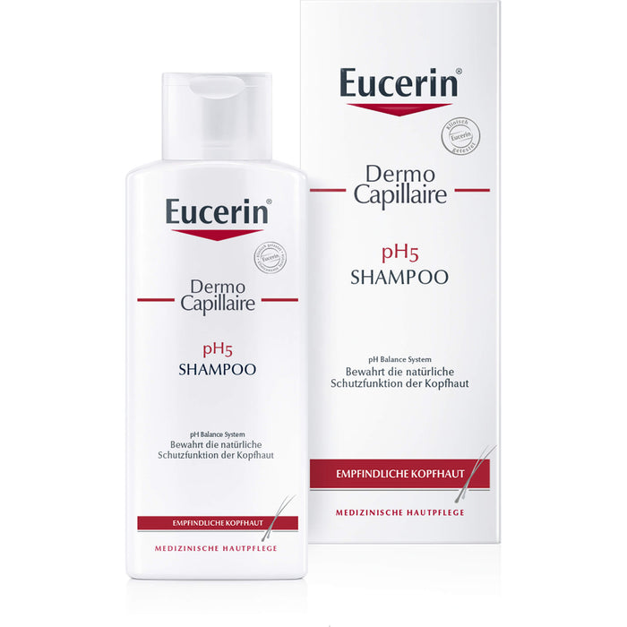 Eucerin DermoCapillaire pH5 Shampoo, 250 ml Shampoing