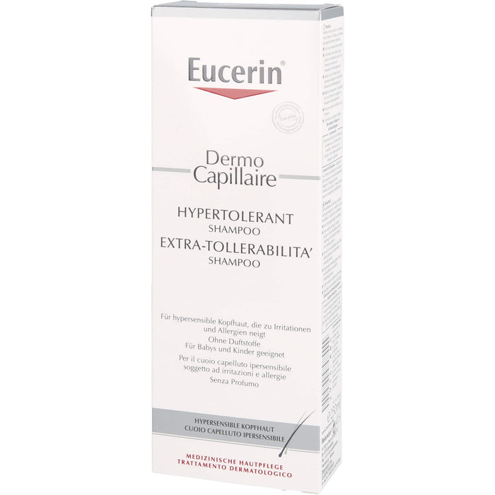 Eucerin DermoCapillaire Hypertolerant Shampoo, 250 ml Shampoing