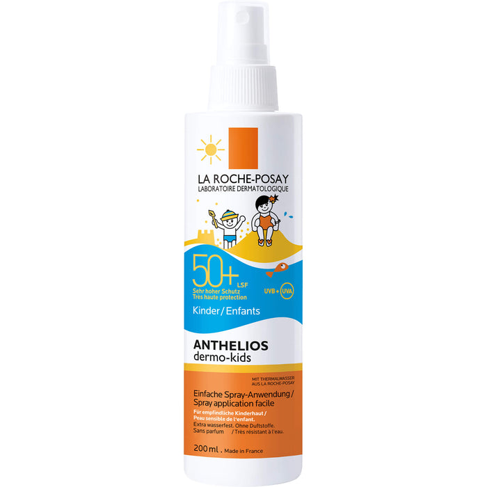 La Roche-Posay Anthelios Dermo-Kids LSF 50+ Spray, 200 ml Solution