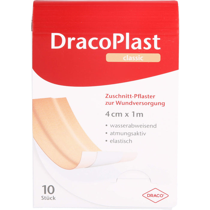 DracoPlast Classic Pflaster 1 m x 4 cm, 1 St. Pflaster