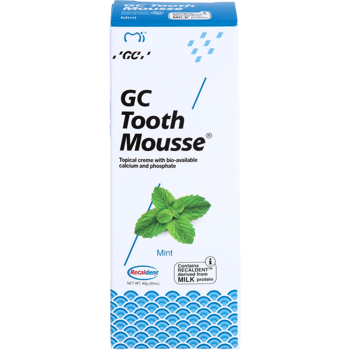 GC Tooth Mousse Pfefferminz, 40 g Gel