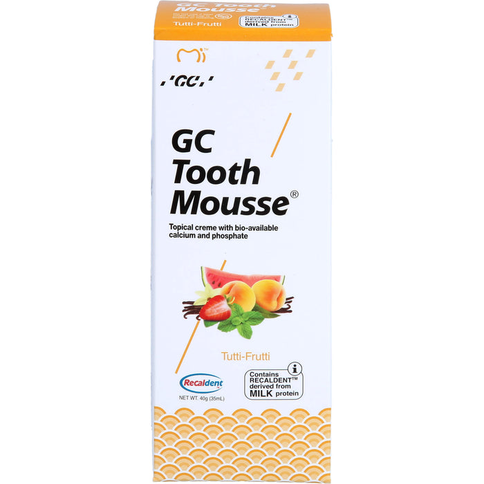 GC Tooth Mousse Tutti-Frutti, 40 g Creme