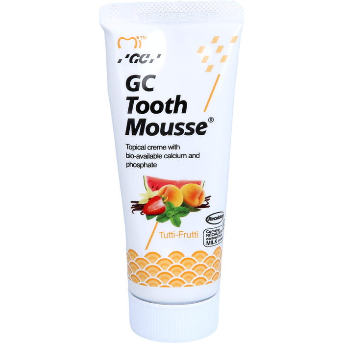 Dent-o-care GC Tooth Mousse Tutti-Frutti, 40 g Cream