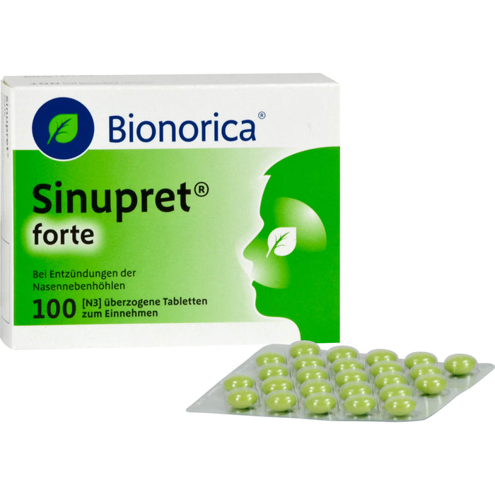 Sinupret forte Tabletten, 100 St. Tabletten