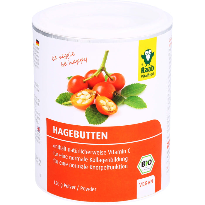 Raab Vitalfood Hagebuttenpulver Bio, 150 g Pulver