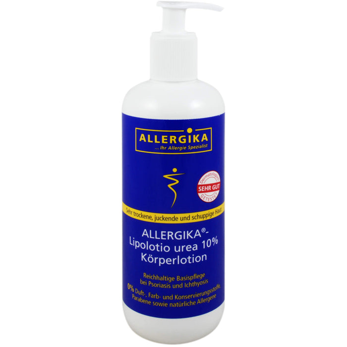 ALLERGIKA Lipolotio urea 10% Körperlotion, 500 ml Lotion