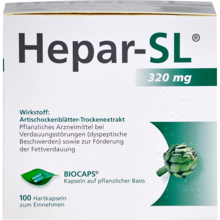 Hepar-SL 320 mg Kapseln, 100 St. Kapseln