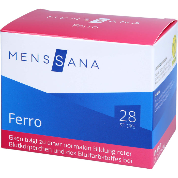 MensSana Ferro mit Eisen Sticks, 28 St. Beutel