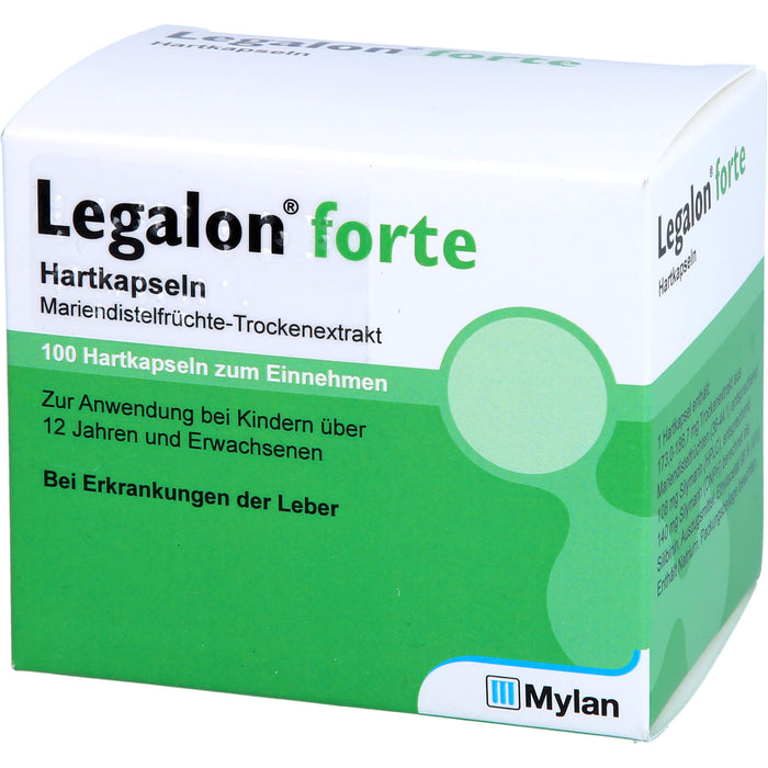 Legalon forte ACA Hartkapseln, 100 pc Capsules