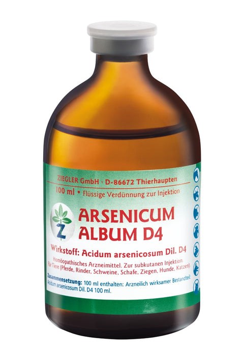 ZIEGLER Arsenicum album D 4 Dilution, 100 ml Solution