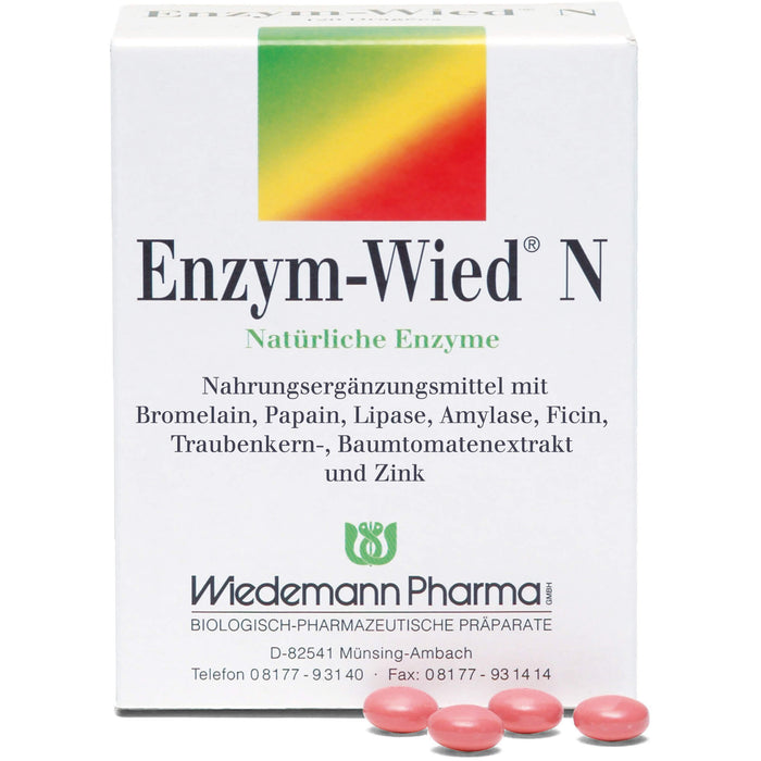 Enzym-Wied N Dragees, 20 pc Tablettes